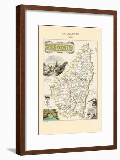 Ardeche-Alexandre Vuillemin-Framed Art Print