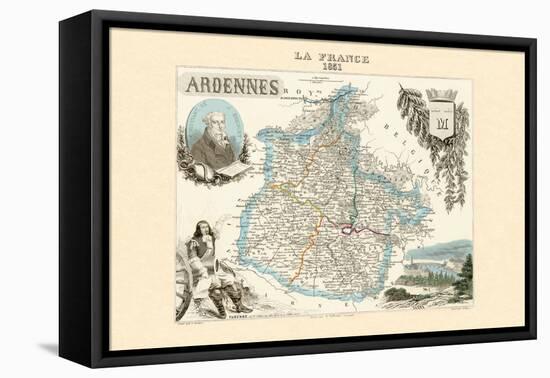 Ardennes-Alexandre Vuillemin-Framed Stretched Canvas