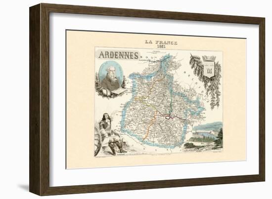 Ardennes-Alexandre Vuillemin-Framed Art Print