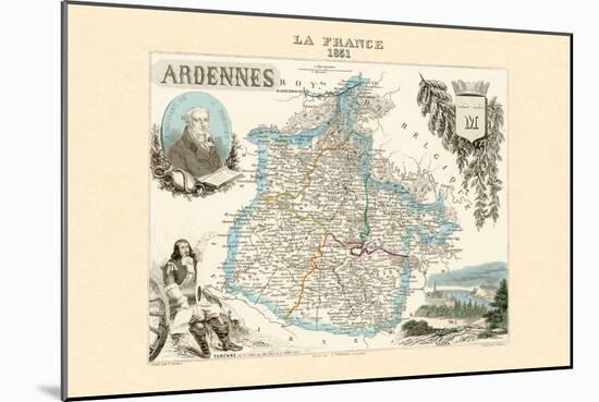 Ardennes-Alexandre Vuillemin-Mounted Art Print