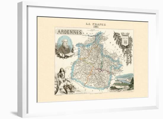 Ardennes-Alexandre Vuillemin-Framed Art Print