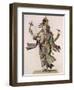 Ardhanarishvara, from "Voyage aux Indes et a La Chine" by Pierre Sonnerat-Pierre Sonnerat-Framed Giclee Print