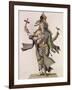 Ardhanarishvara, from "Voyage aux Indes et a La Chine" by Pierre Sonnerat-Pierre Sonnerat-Framed Giclee Print