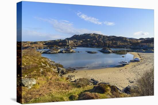 Ardtoe Beach, Ardnamurchan Peninsula, Lochaber, Highlands, Scotland, United Kingdom-Gary Cook-Stretched Canvas