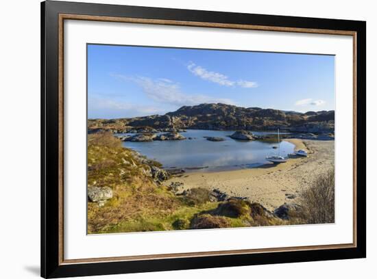 Ardtoe Beach, Ardnamurchan Peninsula, Lochaber, Highlands, Scotland, United Kingdom-Gary Cook-Framed Photographic Print