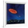 "Are Flying Saucers Real?," December 17, 1966-Paul Calle-Framed Giclee Print