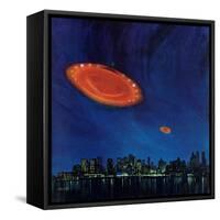 "Are Flying Saucers Real?," December 17, 1966-Paul Calle-Framed Stretched Canvas