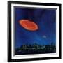 "Are Flying Saucers Real?," December 17, 1966-Paul Calle-Framed Giclee Print