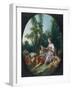 Are They Thinking About the Grape?, 1747-Francois Boucher-Framed Giclee Print