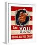 Are You Doing All You Can?-null-Framed Giclee Print