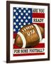 Are You Ready for Some Football-Laurie Korsgaden-Framed Giclee Print