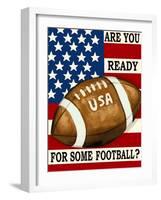 Are You Ready for Some Football-Laurie Korsgaden-Framed Giclee Print