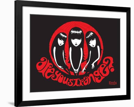 Are You Strange-Emily the Strange-Framed Photographic Print