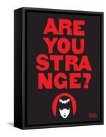 Are You Strange-Emily the Strange-Framed Stretched Canvas