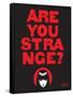 Are You Strange-Emily the Strange-Framed Stretched Canvas