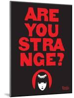 Are You Strange-Emily the Strange-Mounted Photographic Print