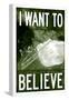 Area 51 I Want To Believe-null-Framed Poster