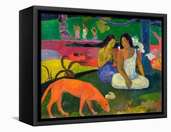 Arearea, 1892-Paul Gauguin-Framed Stretched Canvas