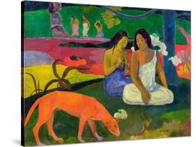 Arearea, 1892-Paul Gauguin-Stretched Canvas