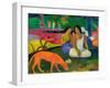 Arearea, 1892-Paul Gauguin-Framed Giclee Print