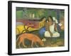 Arearea (Joke), 1892-Paul Gauguin-Framed Giclee Print