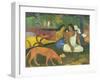 Arearea (Joke), 1892-Paul Gauguin-Framed Giclee Print