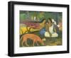 Arearea (Joke), 1892-Paul Gauguin-Framed Giclee Print