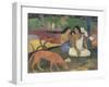 Arearea (Joyeusetés)-Paul Gauguin-Framed Giclee Print