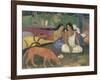 Arearea (Joyeusetés)-Paul Gauguin-Framed Giclee Print