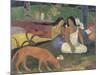Arearea (Joyeusetés)-Paul Gauguin-Mounted Giclee Print