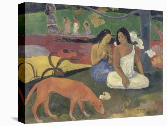 Arearea (Joyeusetés)-Paul Gauguin-Stretched Canvas