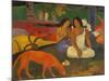 Arearea (The Red Dog), 1892-Paul Gauguin-Mounted Giclee Print