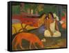 Arearea (The Red Dog), 1892-Paul Gauguin-Framed Stretched Canvas