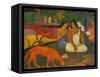 Arearea (The Red Dog), 1892-Paul Gauguin-Framed Stretched Canvas