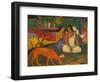 Arearea (The Red Dog), 1892-Paul Gauguin-Framed Giclee Print