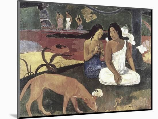 Arearea-Paul Gauguin-Mounted Giclee Print