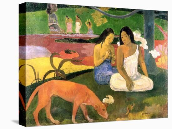 Arearea-Paul Gauguin-Stretched Canvas