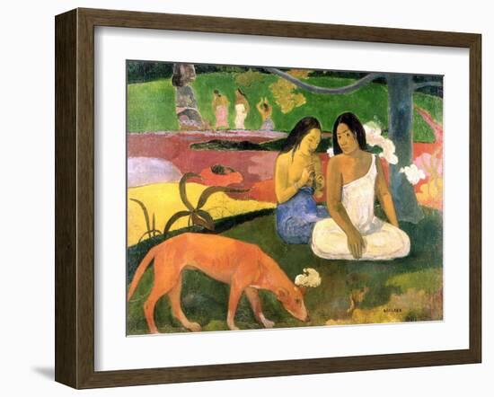 Arearea-Paul Gauguin-Framed Giclee Print