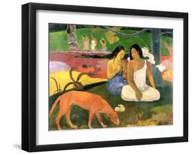 Arearea-Paul Gauguin-Framed Giclee Print