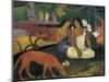 Arearea-Paul Gauguin-Mounted Art Print