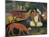 Arearea-Paul Gauguin-Mounted Art Print