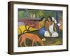 Arearea-Paul Gauguin-Framed Giclee Print