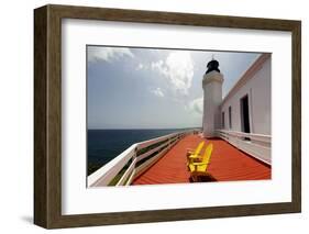 Arecibo Lighthouse, Puerto Rico-George Oze-Framed Photographic Print