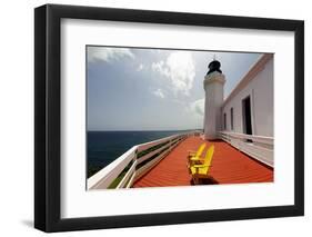 Arecibo Lighthouse, Puerto Rico-George Oze-Framed Photographic Print