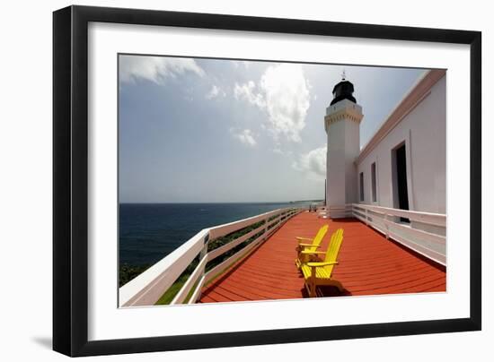 Arecibo Lighthouse, Puerto Rico-George Oze-Framed Photographic Print