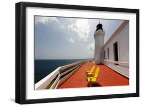 Arecibo Lighthouse, Puerto Rico-George Oze-Framed Photographic Print