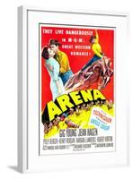 Arena-null-Framed Art Print