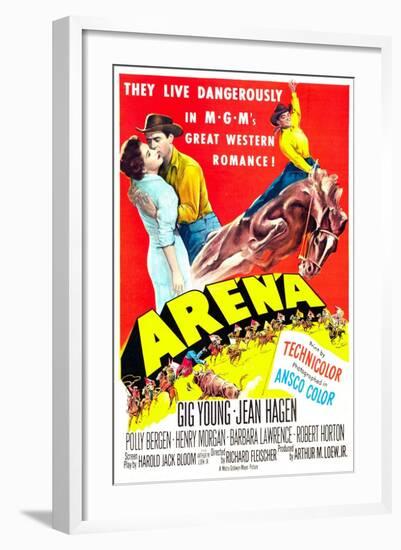 Arena-null-Framed Art Print