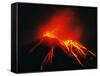 Arenal Erupting-Kevin Schafer-Framed Stretched Canvas