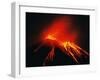 Arenal Erupting-Kevin Schafer-Framed Photographic Print